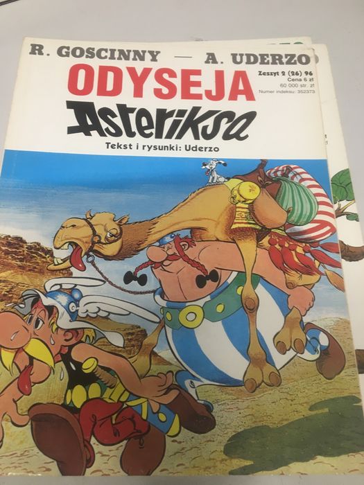 Stare komiksy takie jak Tytus, Romek i Atomek, Thorgal itd