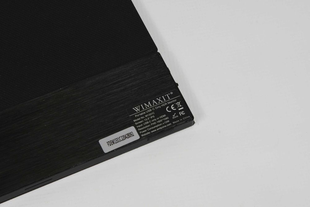 Monitor Przenośny Wimaxit 13.3 IPS M1331C USB-C HDMI 1920x1080