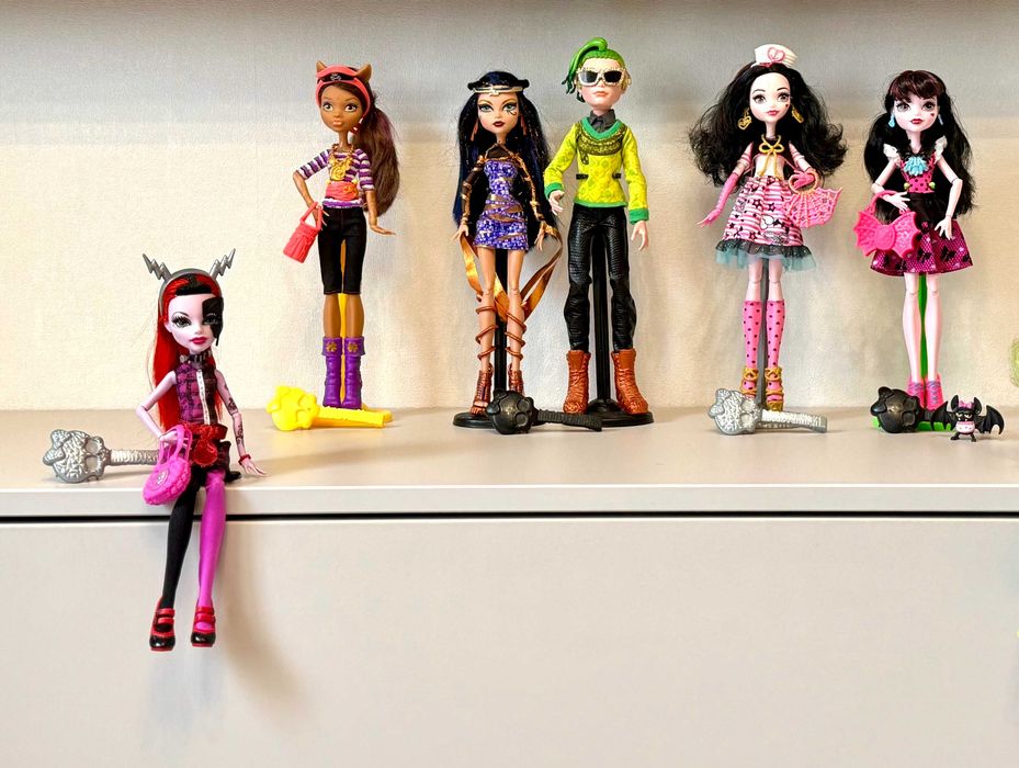 Колекція ляльок Monster High, стан колекційний
