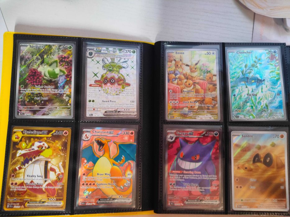 Karty Pokemon TCG (Magikarp Charizard Squirtle Eevee i inne)
