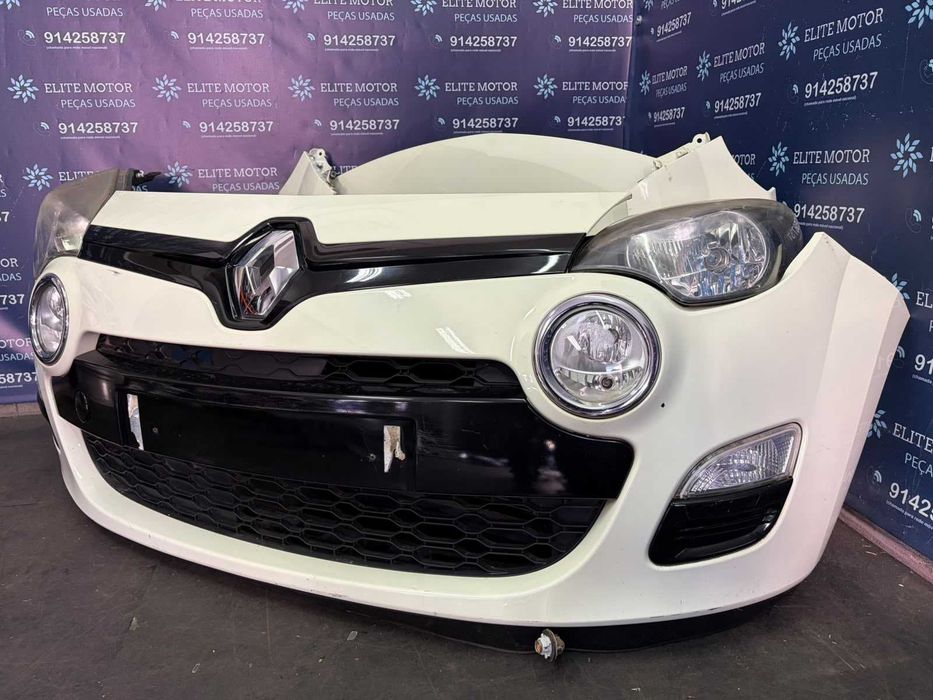 Frente completa usada RENAULT TWINGO II 2 facelift capot parachoques oticas guardalamas radiador