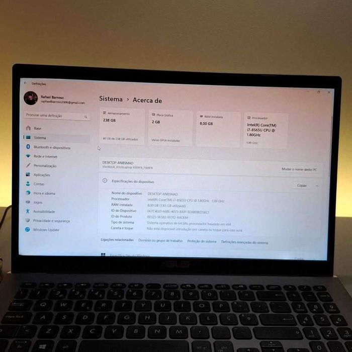 ASUS Desktop i7, Like New (with Invoice)64553052835585122
