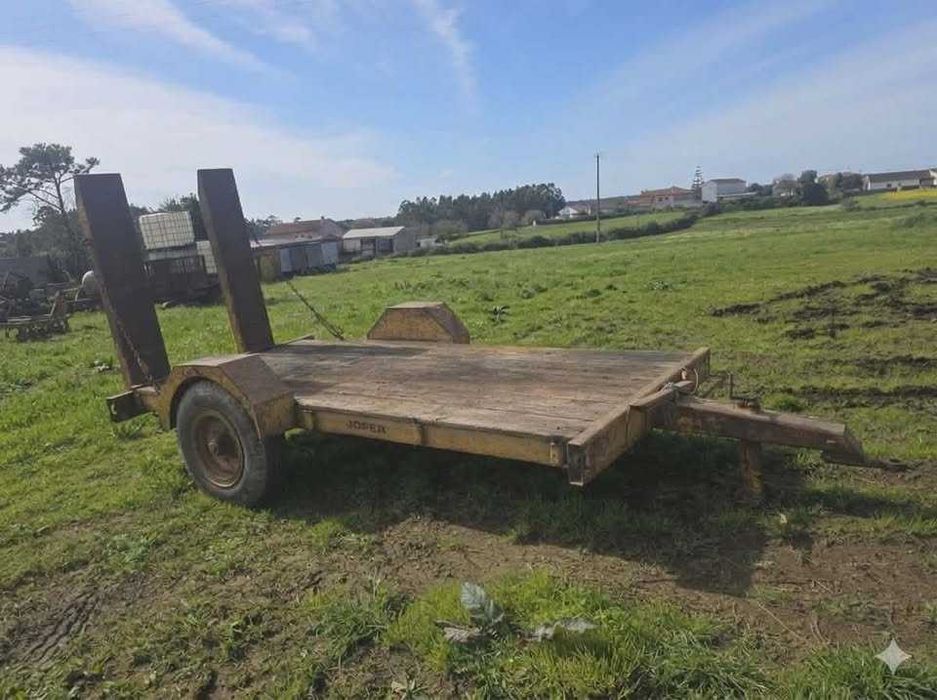 Reboque agricola joper porta maquinas - usado de pb 3250 kg