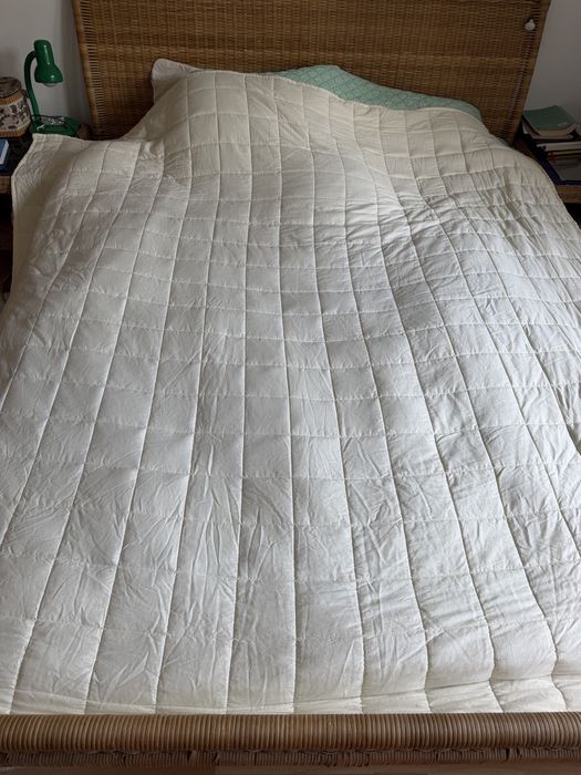 Koc obciążeniowy vidaXL 200x200 cm 9 kg – nowy