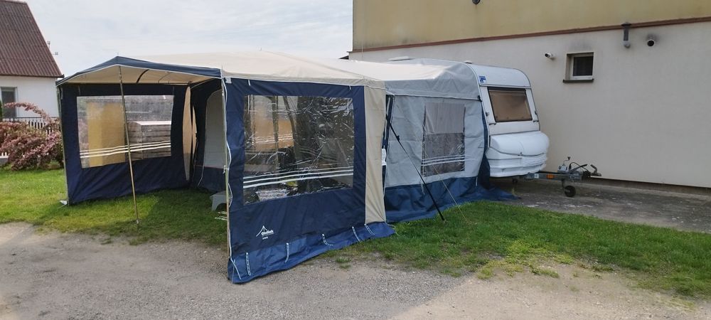 Przyczepa hobby 420 + przedsionek