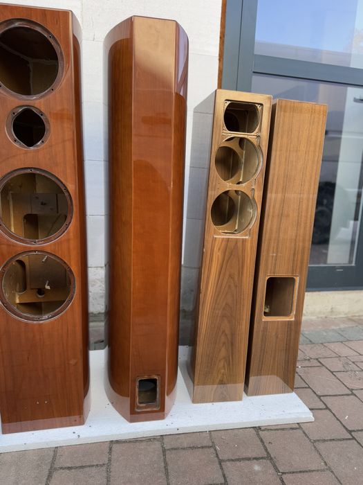 Obudowy do kolumn glosnikowych piano lakier