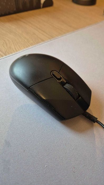 Myszka Logitech G102 Lightsync czarna przewodowa