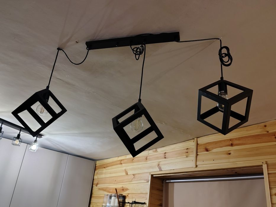 Lampa wisząca "kostka"