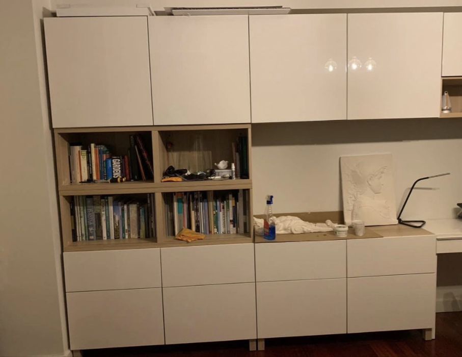 Conjunto Móveis de Sala / Escritório IKEA Bestå com Gavetas (Completo ou Individual)