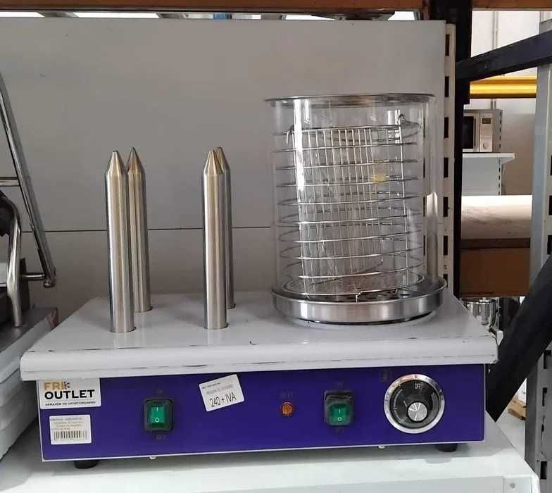 Aquecedor de Cachorro Quentes de 4 Espetos - NOVO