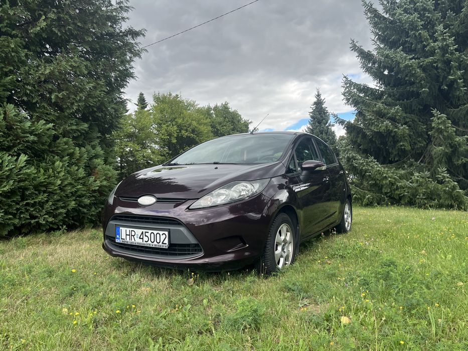 FORD Fiesta 1.25, 82 KM, 2010 rok, polski salon