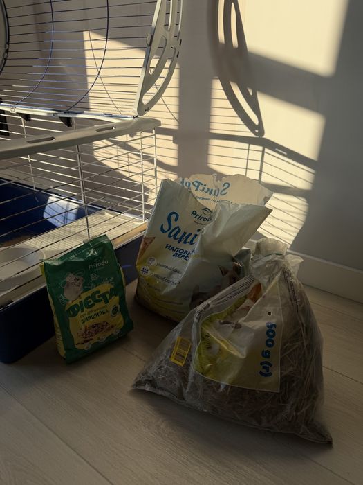 Клітка для гризунів ( Клетка для грызунов) + прозорий паркан