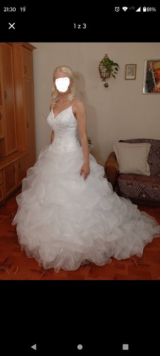 Sukienka ślubna roz.36