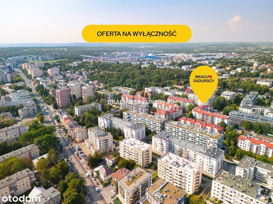 2 pok (oddzielne)72m2 na styku Krowodrza/Bronowice