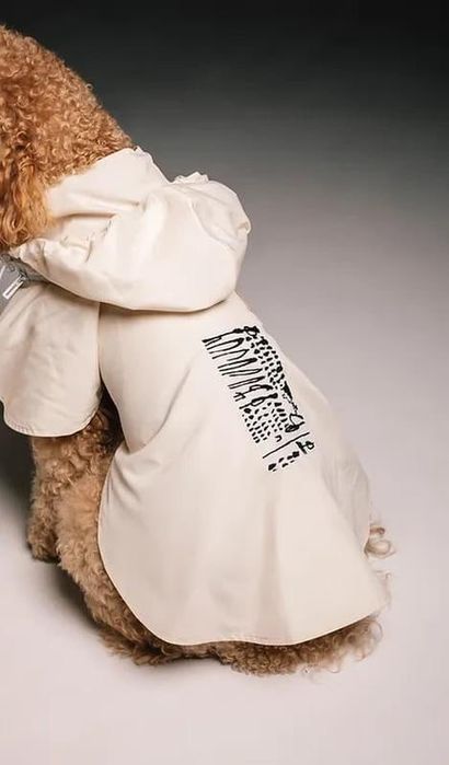 Куртка , плащ , ветровка для собак poezen kalyaka raincoat
