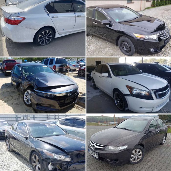 Разборка Honda Accord  CL/CU/CP/CR/CS Coupe полуось диск коробка