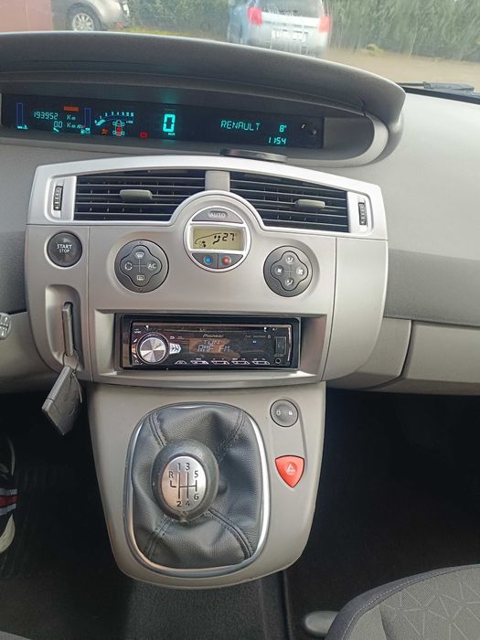 Renault Megane Scenic 1,6 B 2007 rok klima hak opłacony