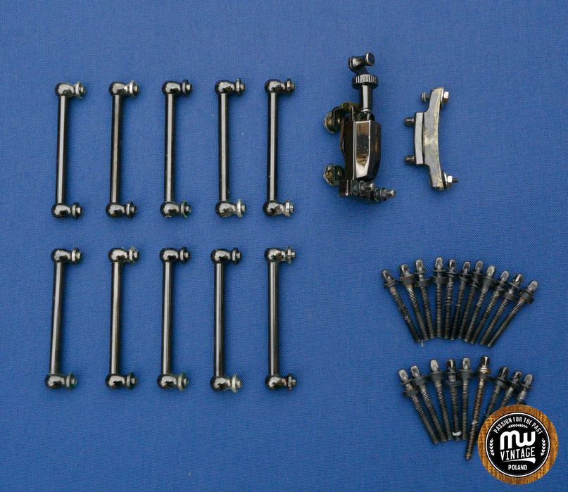 ‼️ Worldmax - komplet osprzętu werblowego - lugi, maszynka ‼️