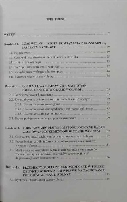 Książka "Zachowania konsumentów w czasie wolnym" A. Burlita