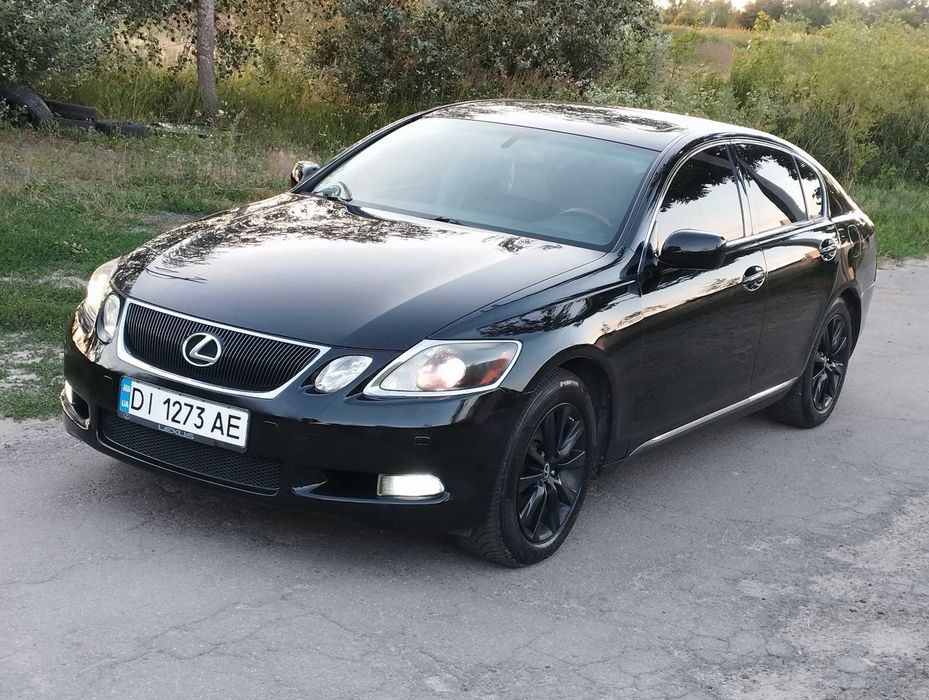 Lexus GS 350 awd 2007 чёрный