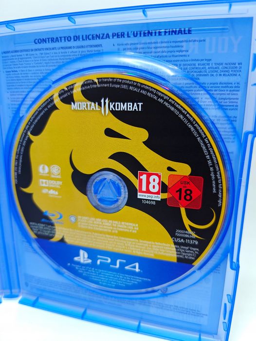 Gra ps4 mortal kombat 11 epickie walki brutalne zakończenia dynamiczna