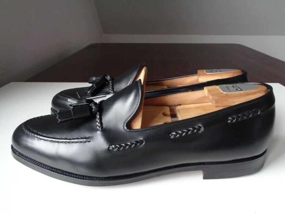 Mokasyny loafersy Crockett Jones 11/45 Loake John Lobb Nowe