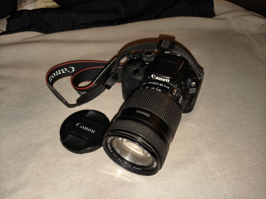 Canon 100D + Objetiva 18-135mm