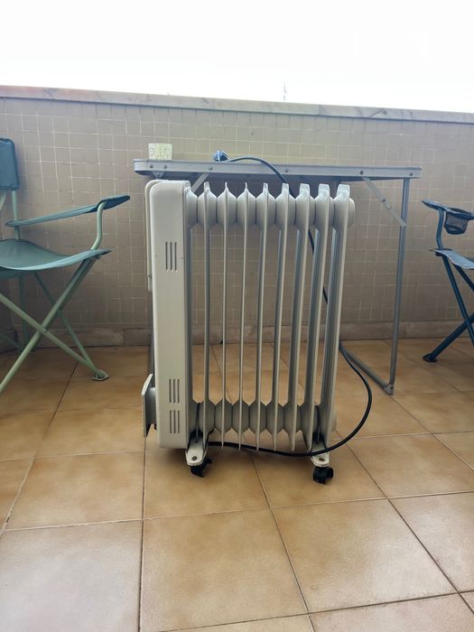 Aquecedor elétrico a óleo