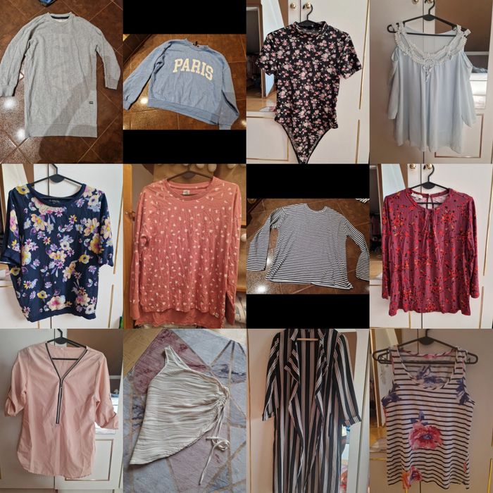 Zestaw 12 szt. ubrania damskie rozmiar M