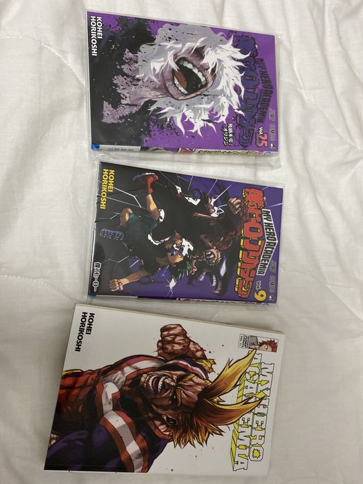 Livros Hero Academia