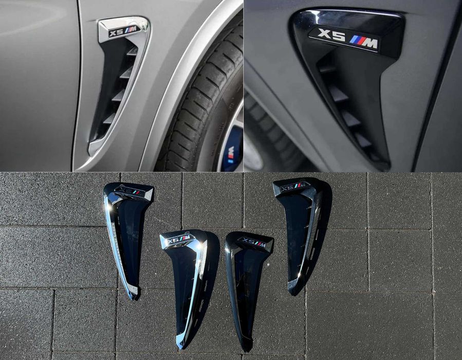 Накладки на крылья жабры BMW X5 M F15 F85 M Performance 2015 2016 БМВ