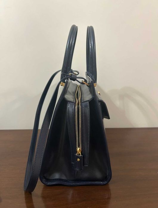 Сумка YSL, шкіряна, синього кольору, нова.