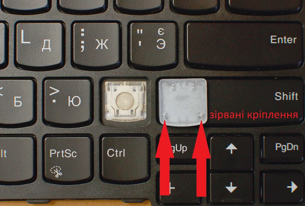Неробоча клавіатура, кнопки Lenovo Thinkpad T490, T14, P14s GEN1