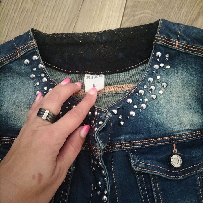 Katana jeansowa dżety