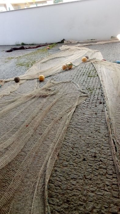 Rede de arrasto de camarão