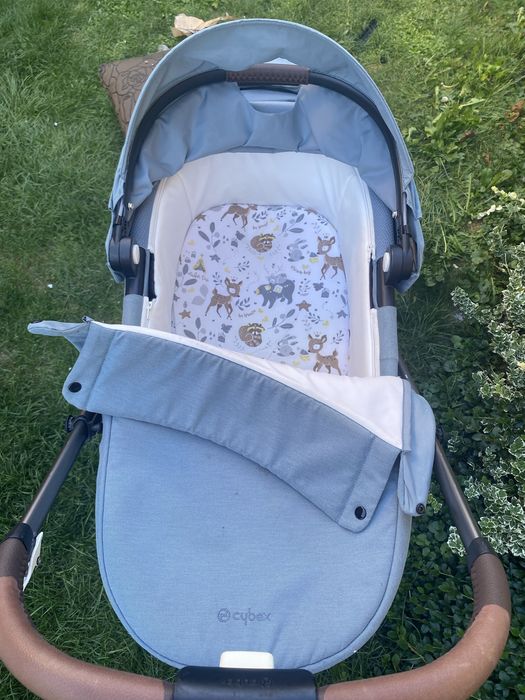 Wózek dla bliźniaków lub rok po roku Cybex Gazelle komplet