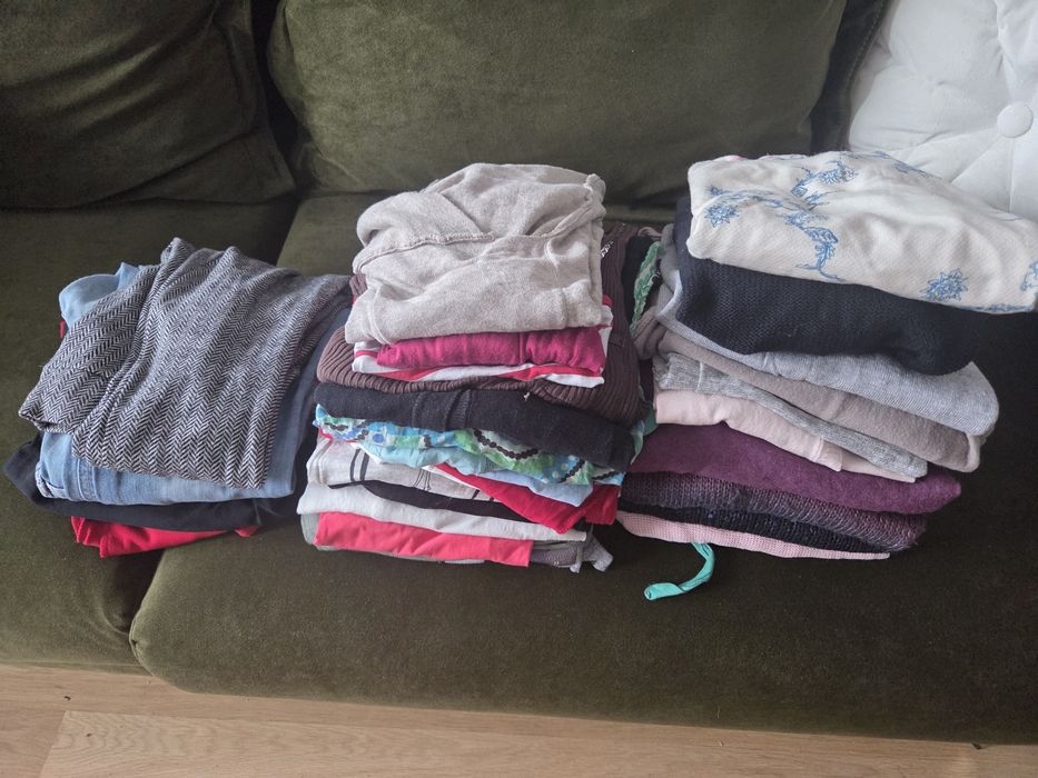 Paka ubranek damskich rozm 36-38, ponad 30 szt.