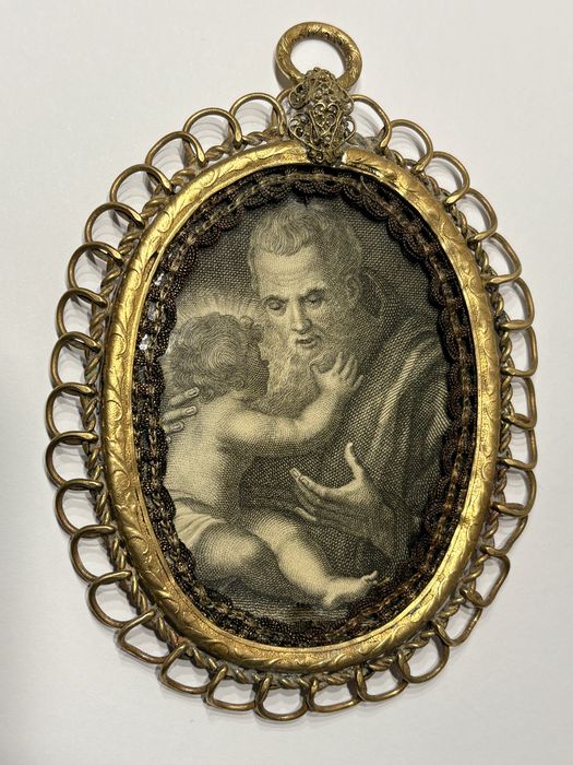 Lindissimo antigo registo “S. Felix de Cantalicio” com o menino