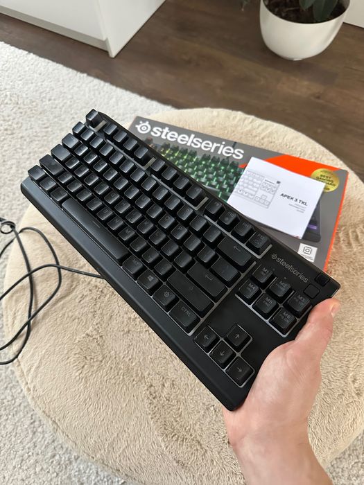 Клавіатура ігрова SteelSeries Apex 3 TKL USB