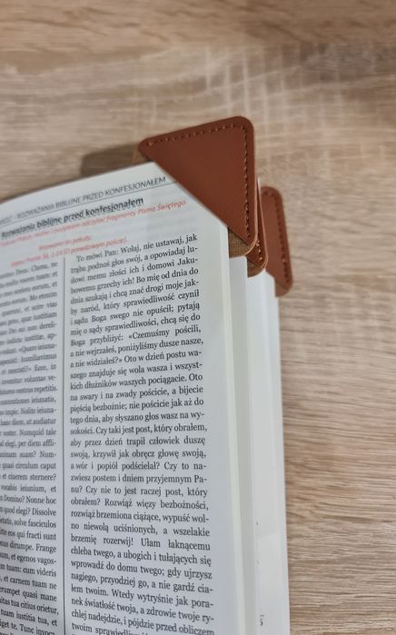 Skórzana Zakładka Narożna (Corner Bookmarks)
