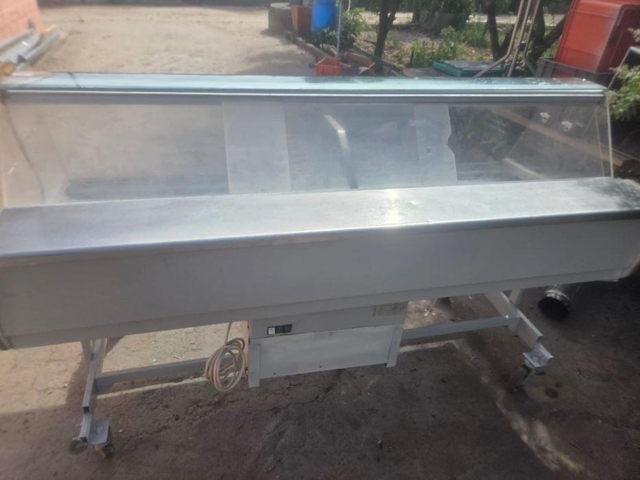 Vitrine para peixes, mariscos  ou carne