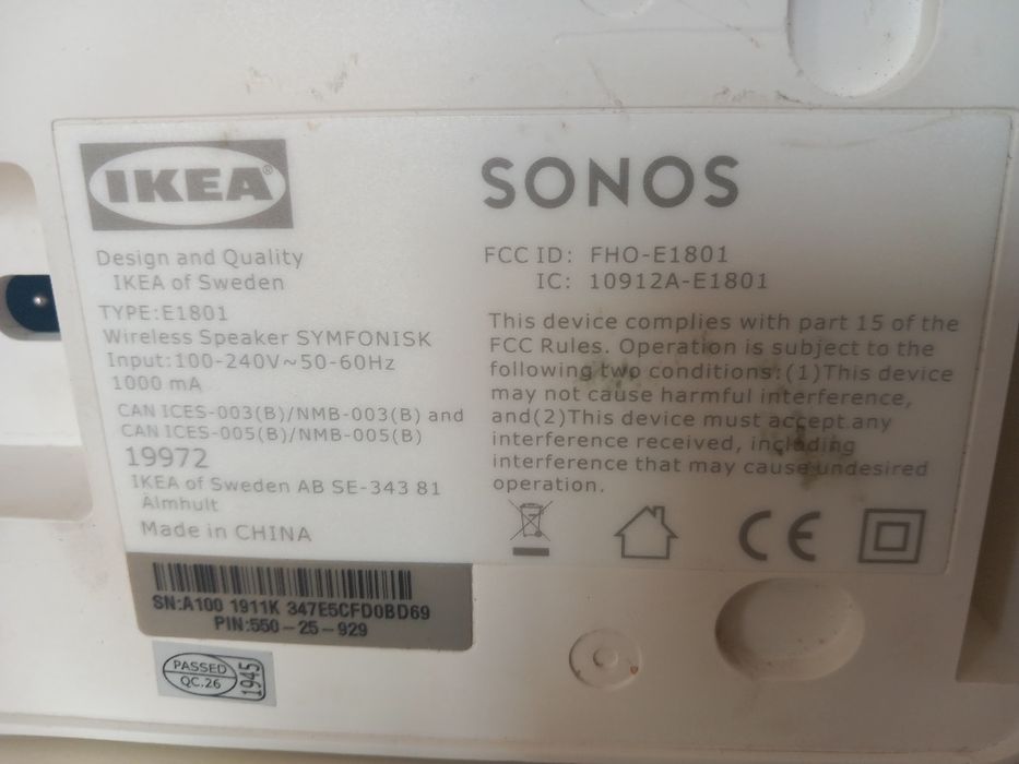 Sonos Symfonisk branco