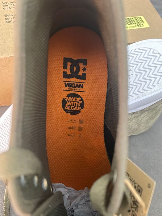 Oryginalne Trampki DC Vegan Friendly olive 44,5-29cm nowe pudełkometki