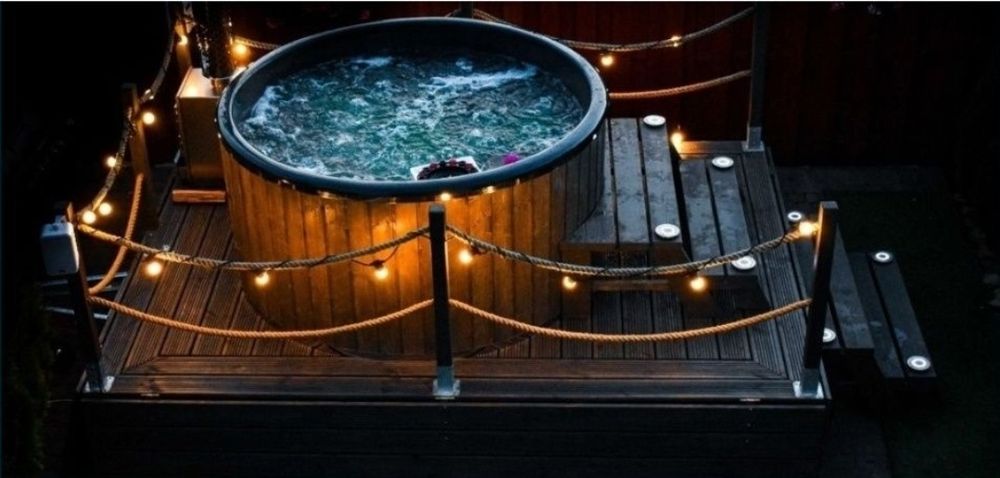 Sauna jacuzzi balia taras dom modułowy kredyt lub leasing
