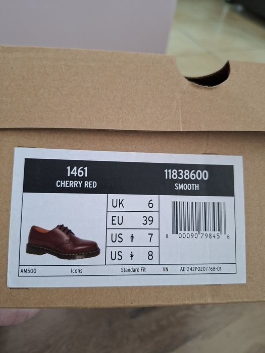 Półbuty Dr.martens rozmiar 39