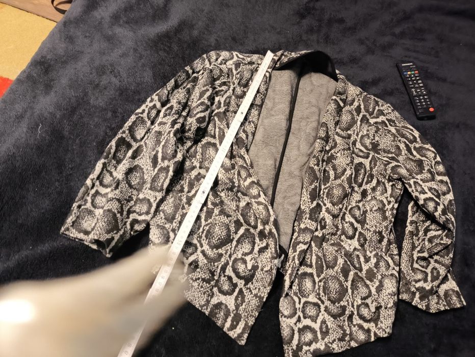 Marynarka żakiet garsonka elegancka plus size 44 46 XXL