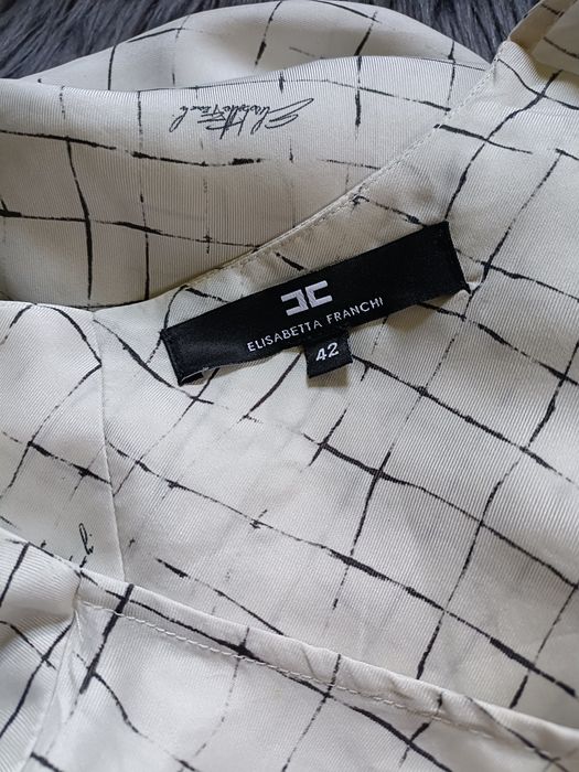 Bluzka jedwab Elisabetta Franchi/Roz S/M