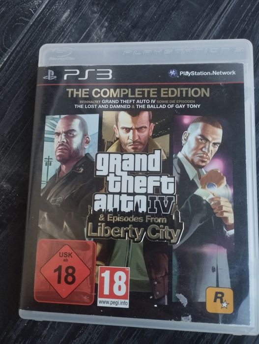 GTA 4 and episodes from liberty city ps3