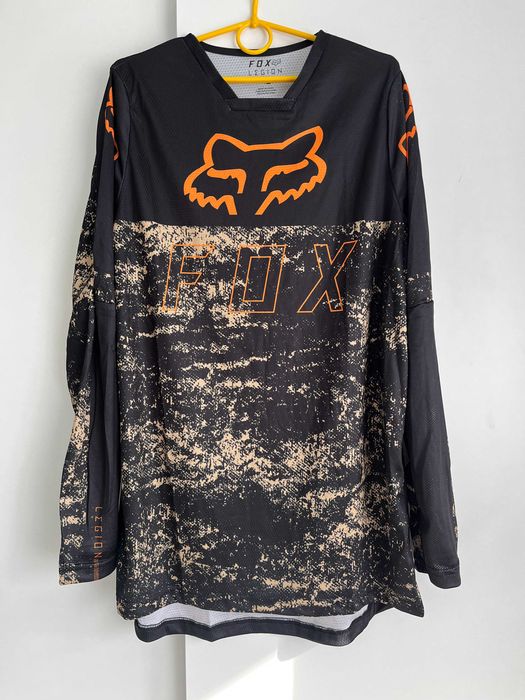Strój FOX MX Legion (Black Orange Green)(cross,quad,enduro,mtb,dh)