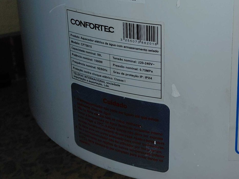Termoacumulador Confortec CFT5015 | 50L, 1500W